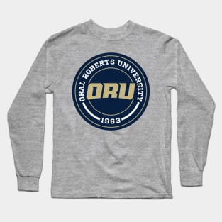 Oral Roberts - Circle Design Long Sleeve T-Shirt